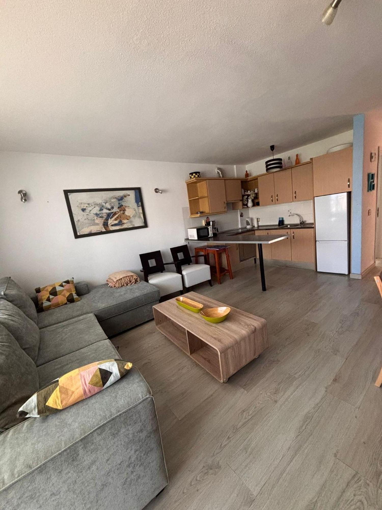 First Line Beach Apartment With Ocean View La Arena ปัวร์โตเดซานตีอาโก ภายนอก รูปภาพ